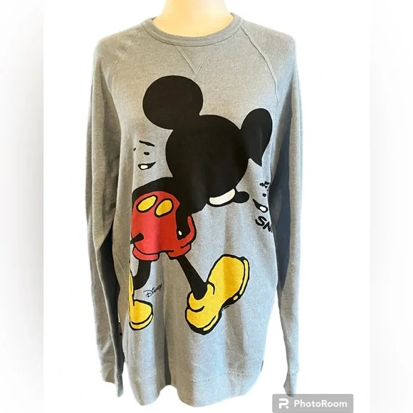 Junk Food Disney Crewneck Sweatshirt Size Large - Picture 3 of 8